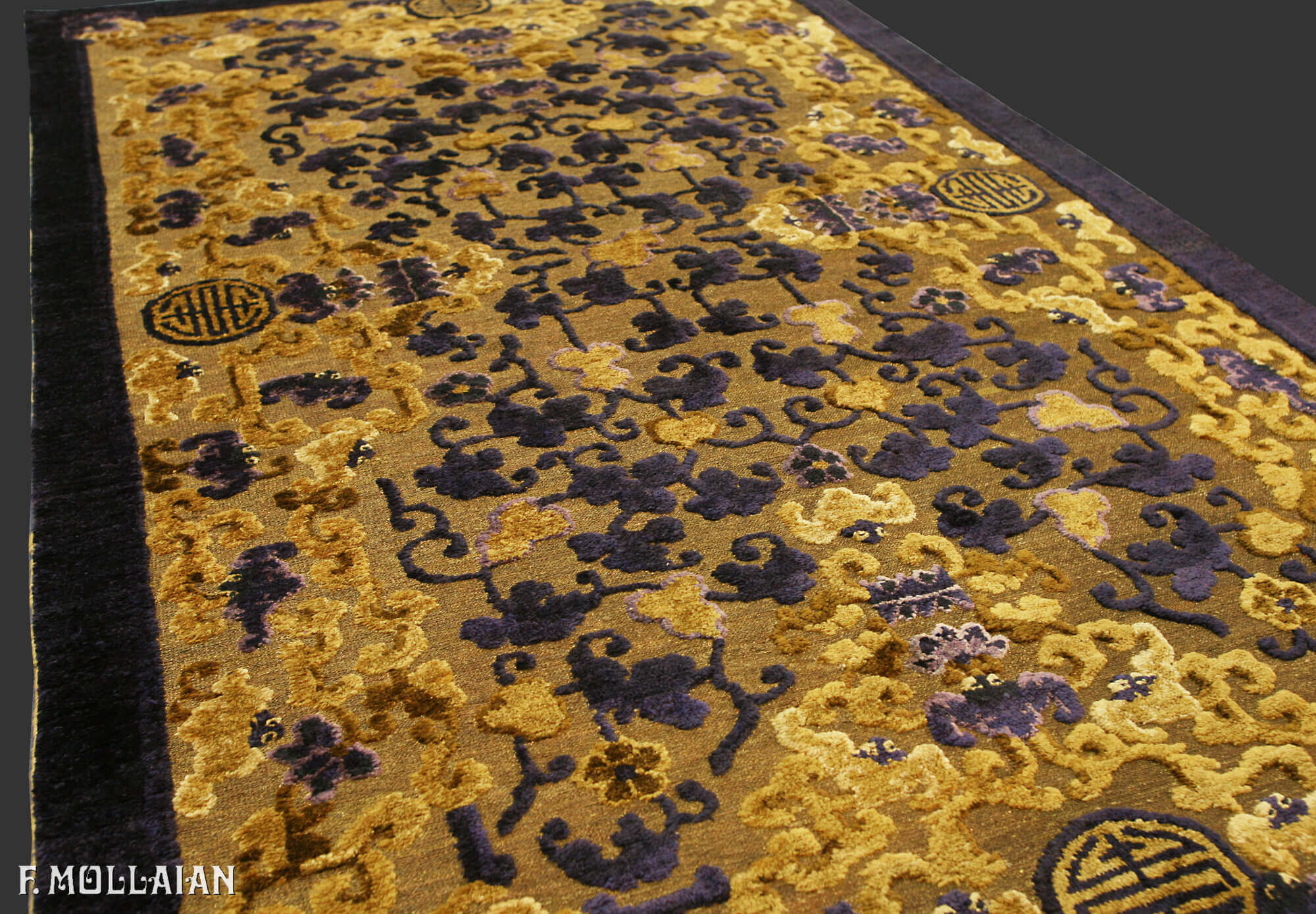 Teppich Chinesischer Antiker Peking Seide n°:49167166